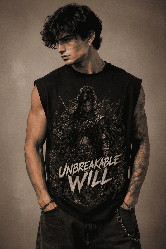 Men’s Graphic Tank Top Unbreakable Will CHAOSBORN - Chaos Born
