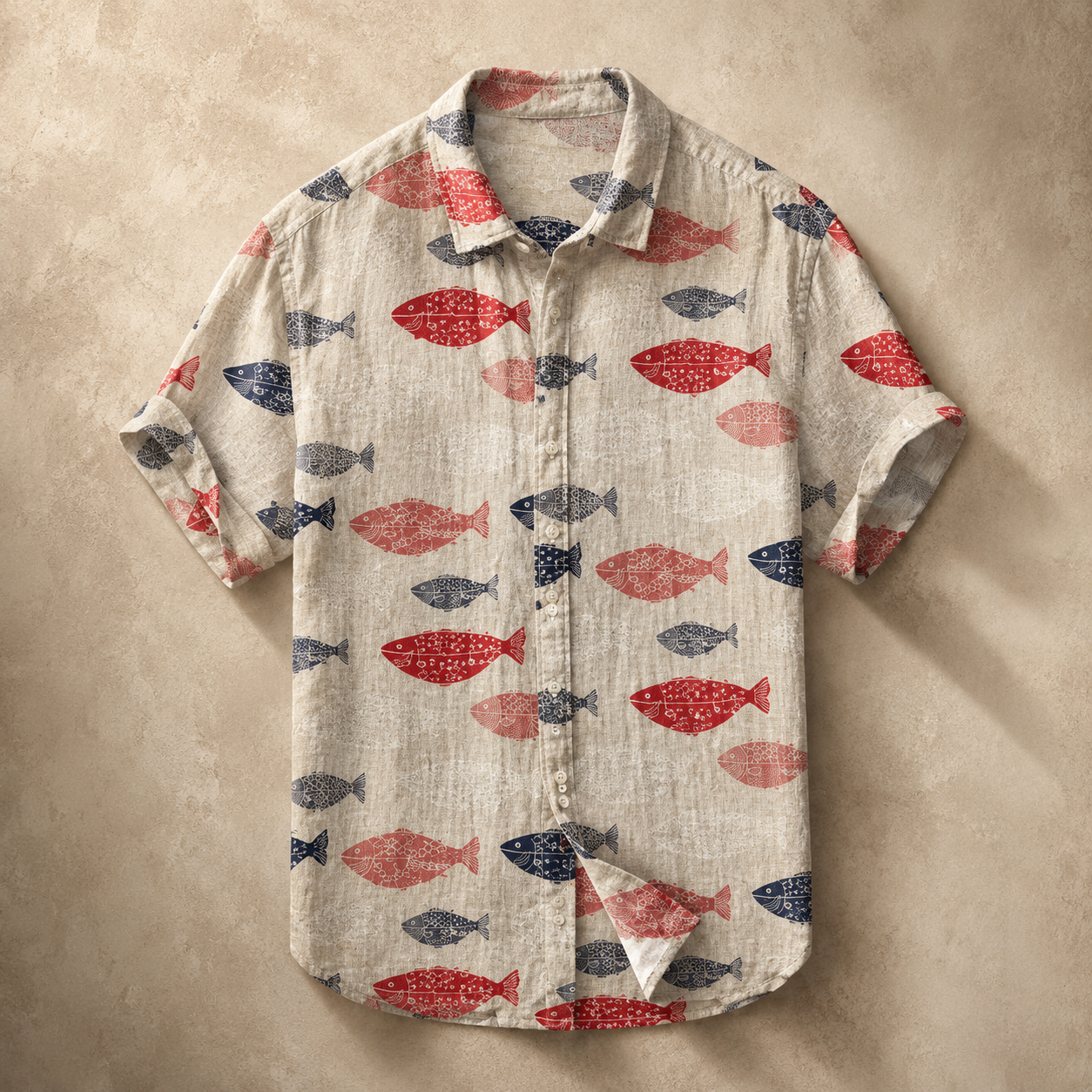 Vintage Retro Shirt Men’s Design Button Shirt Chaosbornwear