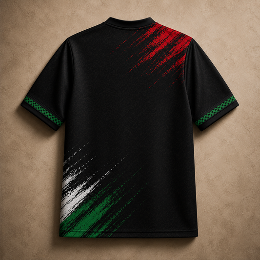 Palestine Jersey Shirt Black Flag Heritage Edition
