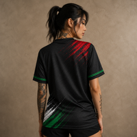 Palestine Jersey Shirt Black Flag Heritage Edition