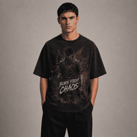 Oversized Graphic T-Shirt Born From Chaos CHAOSBORN Limited Editions - Chaos Born