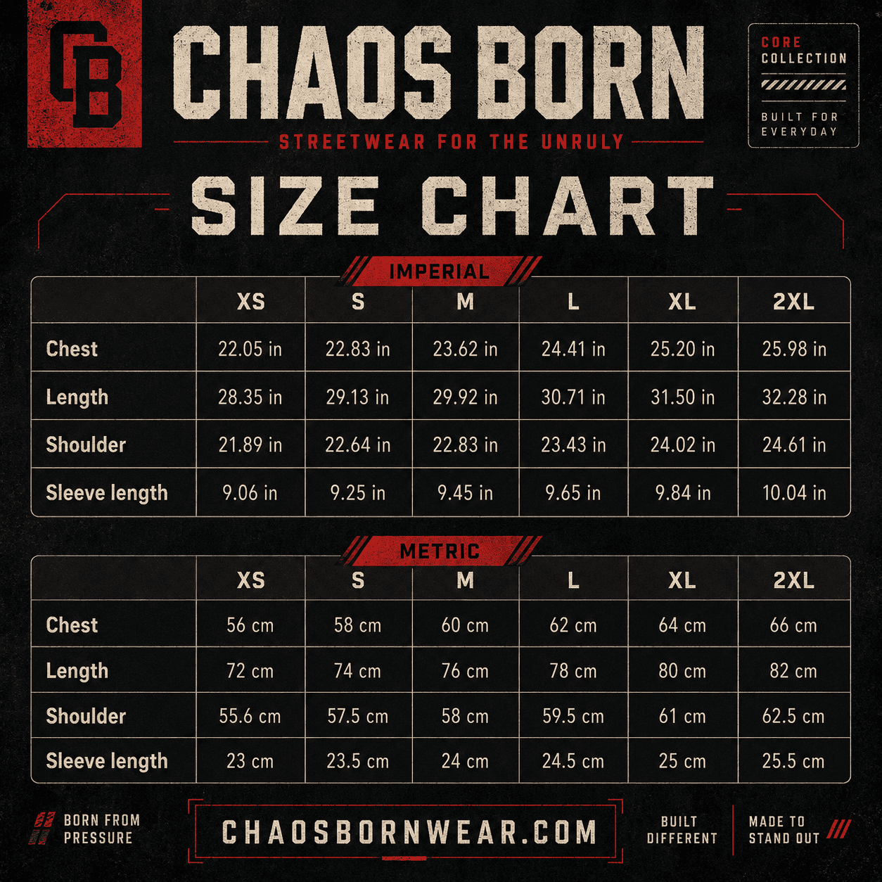 Oversized Graphic Shirt Silent Force CHAOSBORN - Chaos Born