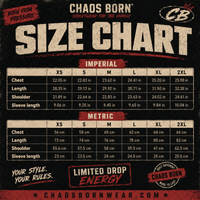 Oversized Graphic T-Shirt Chaos Bloom CHAOSBORN - Chaos Born
