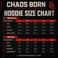 Gothic Graphic Hoodie Silent Bloom CHAOSBORN - Chaos Born