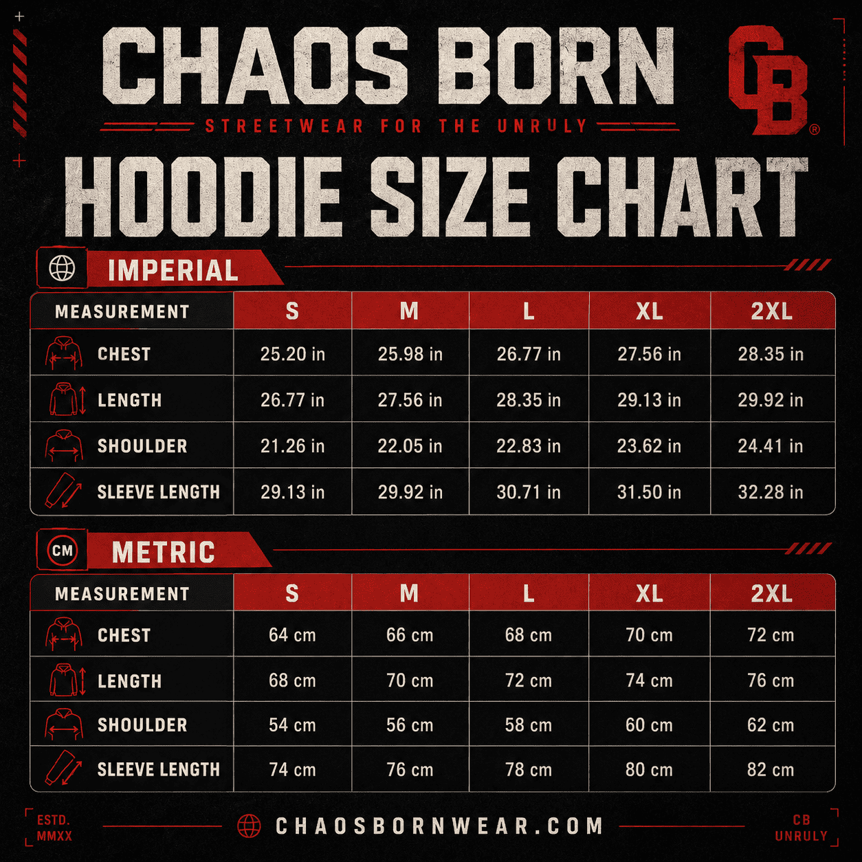 Gothic Graphic Hoodie Silent Bloom CHAOSBORN - Chaos Born