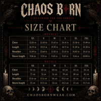 Oversized Gothic Shirt Bloom In The Dark CHAOSBORN - Chaos Born