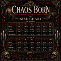 Oversized Gothic Shirt Twin Souls Black Rose CHAOSBORN - Chaos Born