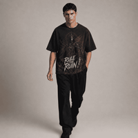 Oversized Graphic T-Shirt Rule The Ruin CHAOSBORN Limited Editions - Chaos Born