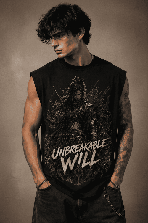 Men’s Graphic Tank Top Unbreakable Will CHAOSBORN - Chaos Born