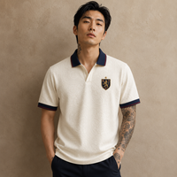 England Polo Shirt White Lion Heritage Premium Edition Chaosbornwear