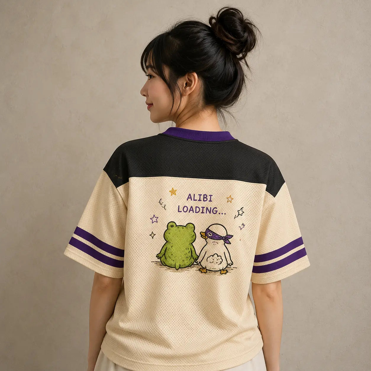Frog Duck Jersey Shirt Let's Do Crimes Alibi Loading Chaosbornwear