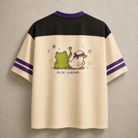 Frog Duck Jersey Shirt Let's Do Crimes Alibi Loading Chaosbornwear