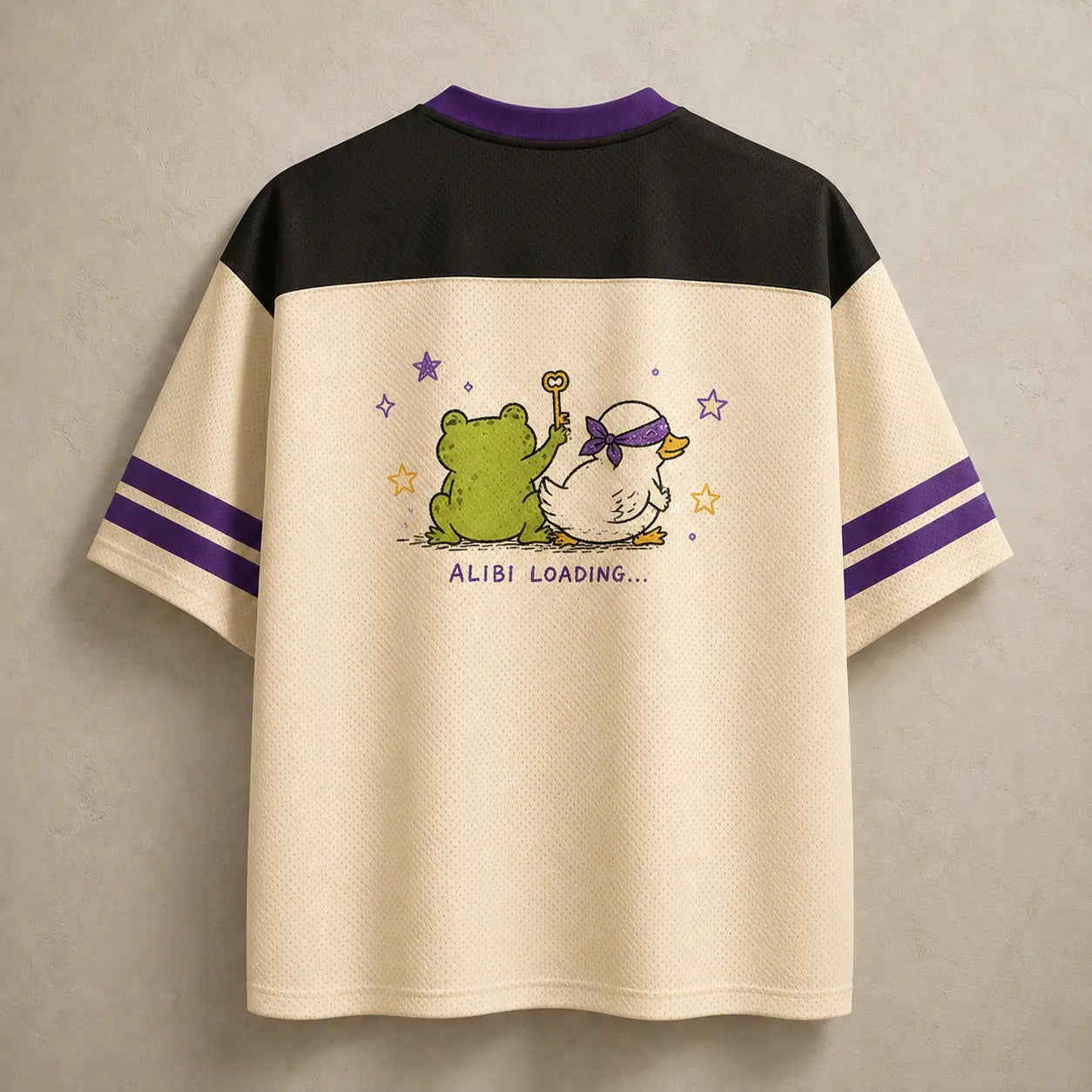 Frog Duck Jersey Shirt Let's Do Crimes Alibi Loading Chaosbornwear