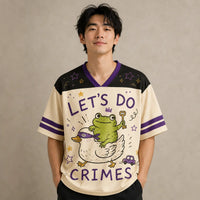 Frog Duck Jersey Shirt Let's Do Crimes Alibi Loading Chaosbornwear