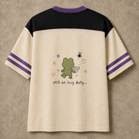 Frog Jersey Shirt I Had A Plan Then I Saw A Bug Still On Bug Duty Chaosbornwear