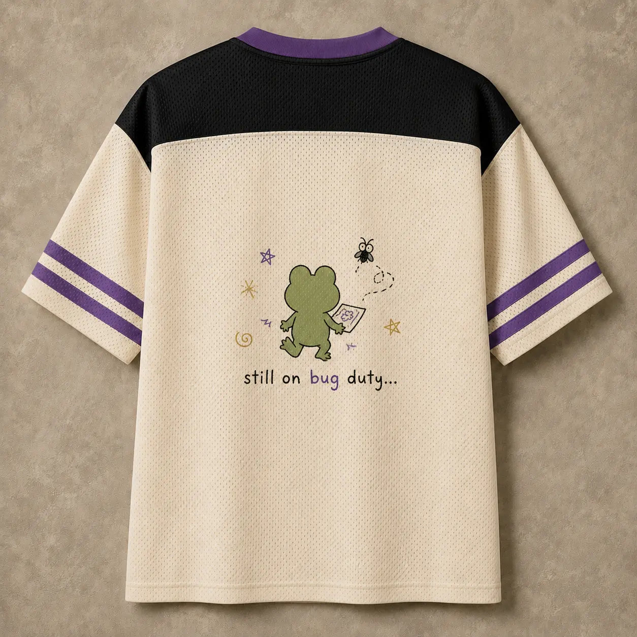 Frog Jersey Shirt I Had A Plan Then I Saw A Bug Still On Bug Duty Chaosbornwear