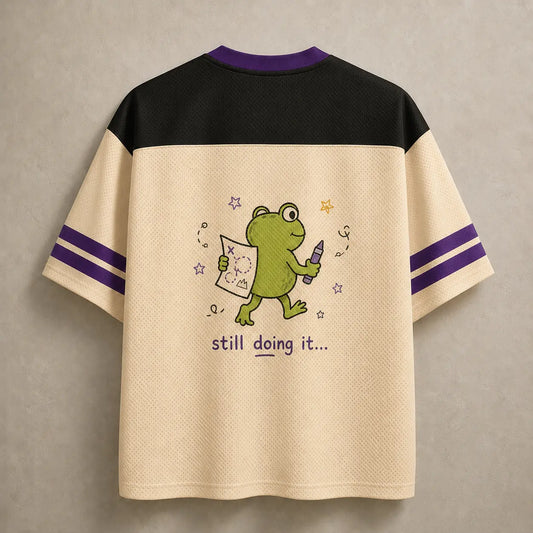 Frog Jersey Shirt I Have A Plan Still Doing It Chaosbornwear