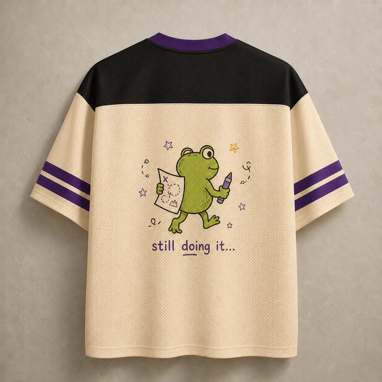 Frog Jersey Shirt I Have A Plan Still Doing It Chaosbornwear