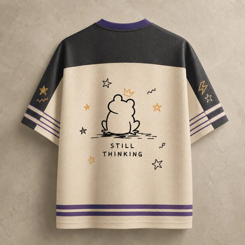 Frog Jersey Shirt Sorry My Brain Went Ribbit Still Thinking Chaosbornwear