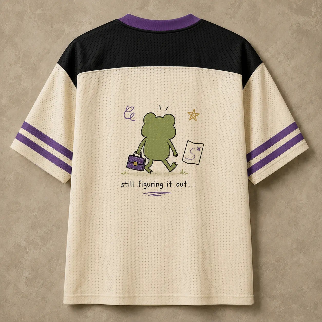 Frog Jersey Shirt Very Important Frog Business Still Figuring It Out Chaosbornwear