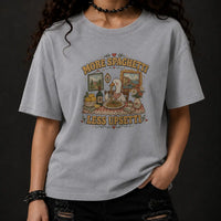 Goose Shirt More Spaghetti Less Upsetti Funny Graphic T-Shirt Chaosbornwear