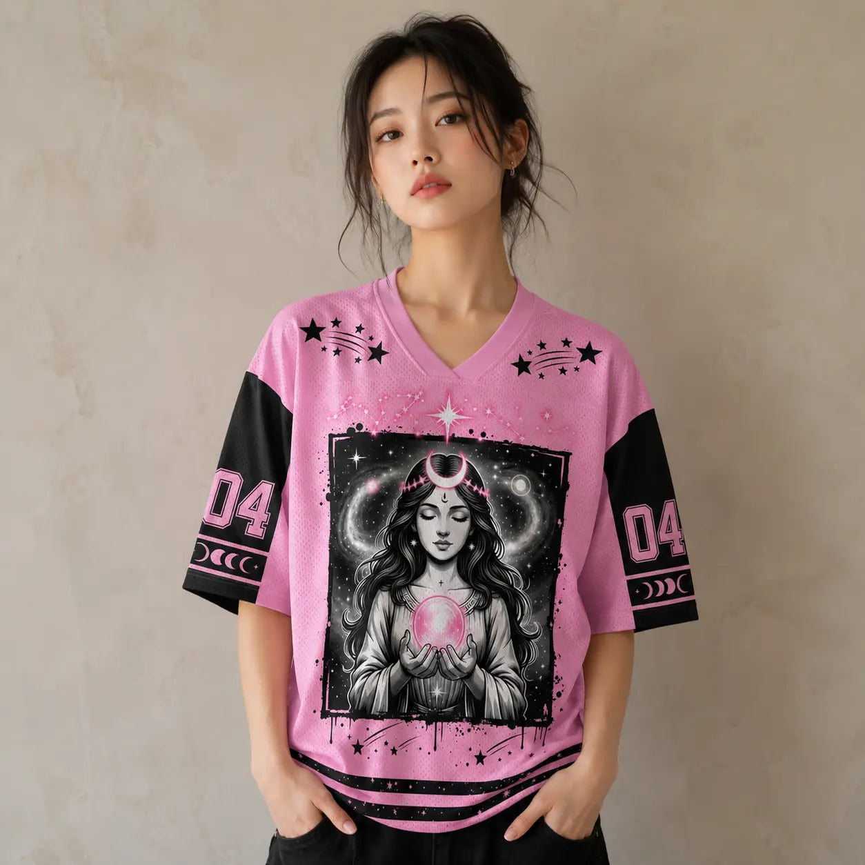 Grace Thunder Mystic Oracle Crystal Ball Jersey Shirt 04 Chaosbornwear