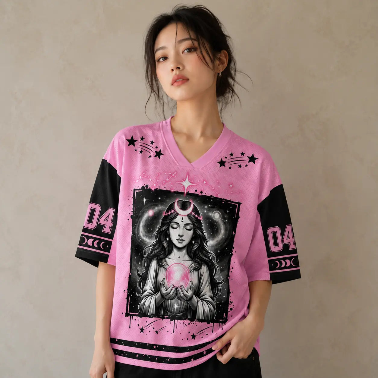 Grace Thunder Mystic Oracle Crystal Ball Jersey Shirt 04 Chaosbornwear