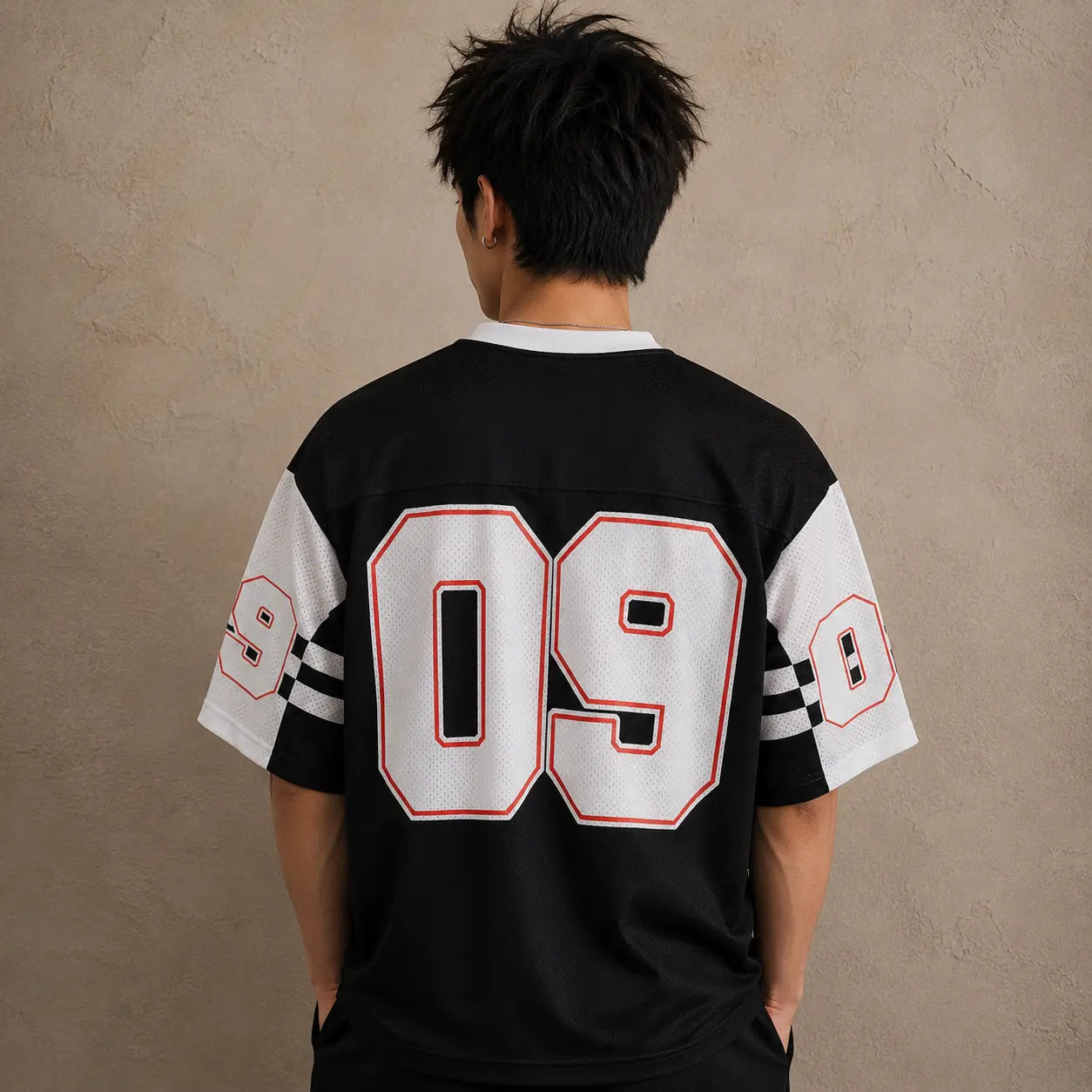 Japanese Cat Football Shirt Black White Neko Ramen Koi 09 Chaosbornwear
