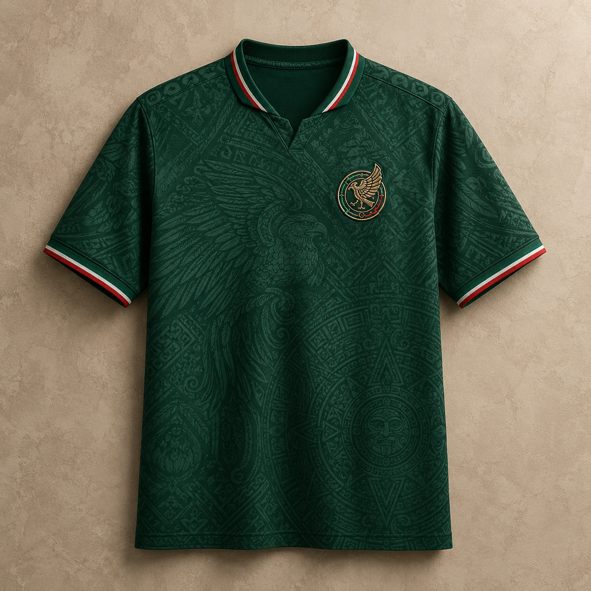Mexico Jersey Shirt Green Eagle Premium Heritage Edition