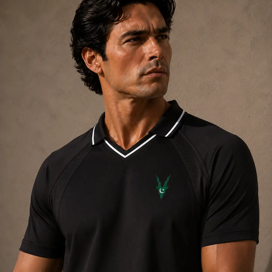 Pakistan Football Shirt The Goat Mens Polo Soccer Jersey Chaosborn