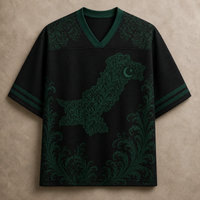 Pakistan Jersey Shirt Jinnah Heritage Edition Chaosbornwear