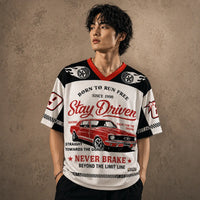 Racing Football Shirt Mens Vintage Car Soccer Jersey Chaosbornwear