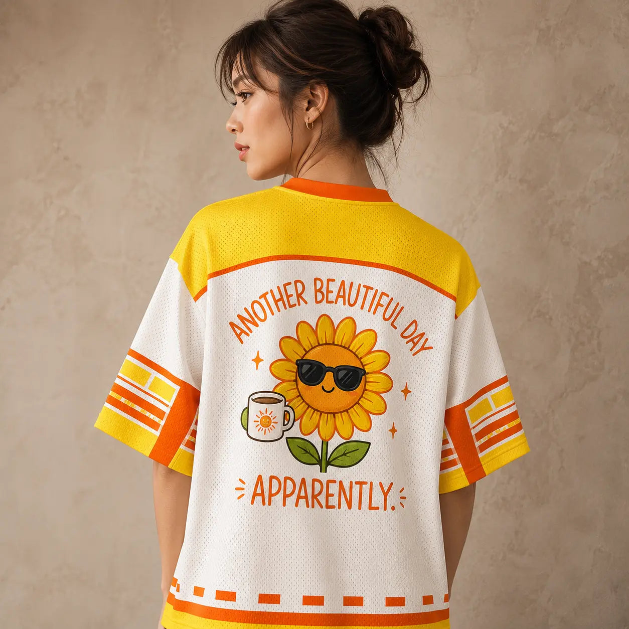 Sunflower Jersey Shirt Oh Look Morning Again How Delightful Chaosbornwear