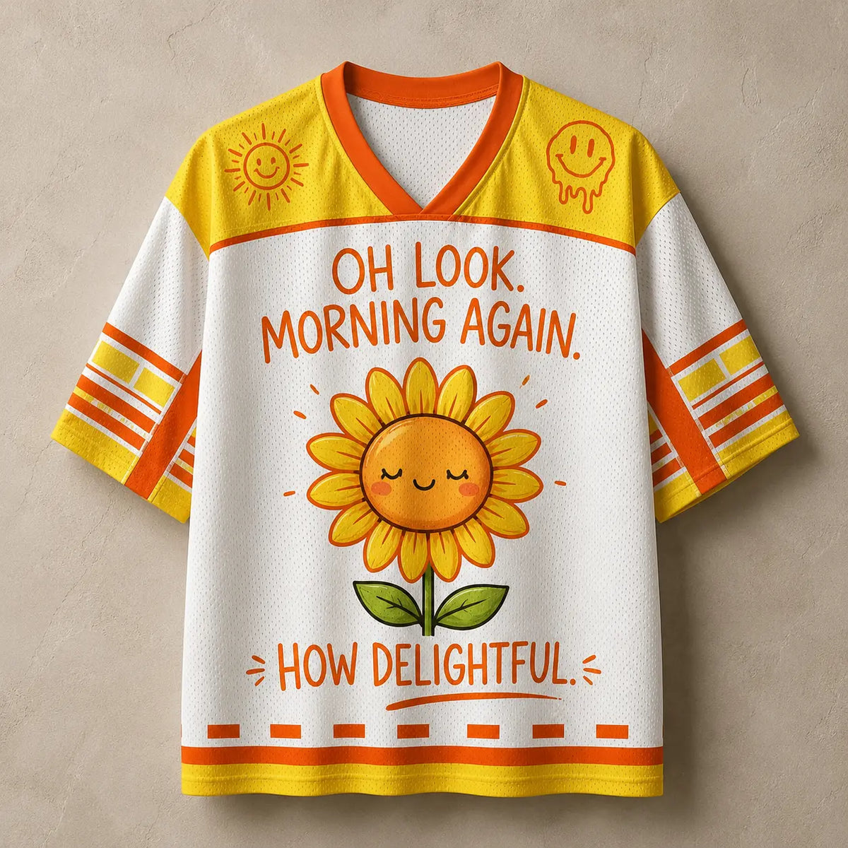 Sunflower Jersey Shirt Oh Look Morning Again How Delightful Chaosbornwear