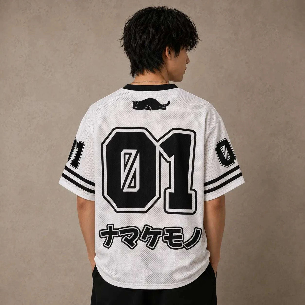 Tokyo Sleepy Club Lazy Cat Jersey Shirt Japanese Namakemono 01 Chaosbornwear