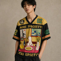 Upsetti Spaghetti Duck Jersey Shirt More Spaghetti Less Upsetti Chaosbornwear