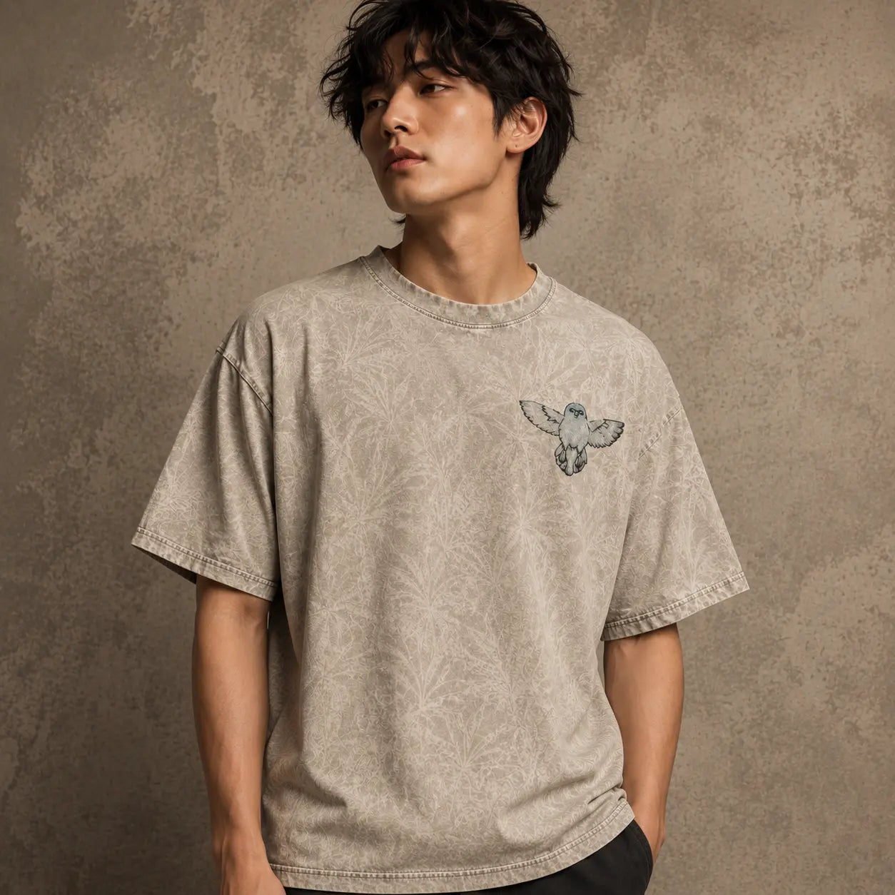 Vintage Japanese Graphic T Shirt Red Sun Back Print Chaosbornwear