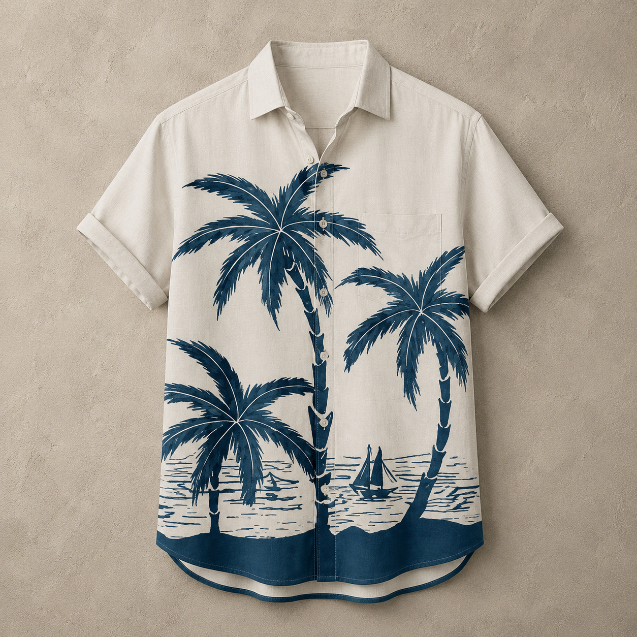 Vintage Retro Shirt Men’s Design Button Shirt Chaosbornwear