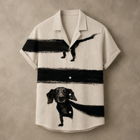 Vintage Retro Shirt Men’s Design Button Shirt Chaosbornwear