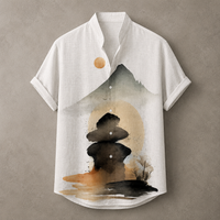 Vintage Retro Shirt Men’s Design Button Shirt Chaosbornwear