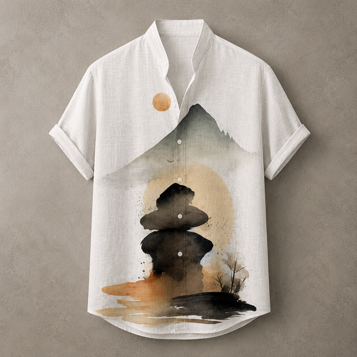 Vintage Retro Shirt Men’s Design Button Shirt Chaosbornwear