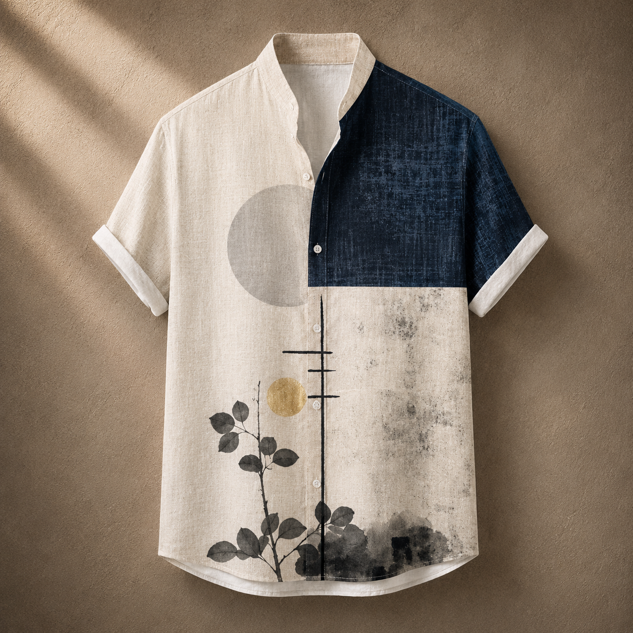 Vintage Retro Shirt Men’s Design Button Shirt Chaosbornwear