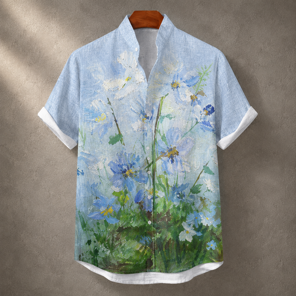 Vintage Retro Shirt Men’s Design Button Shirt Chaosbornwear