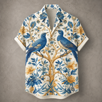 Vintage Retro Shirt Men’s Design Button Shirt Chaosbornwear