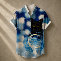 Vintage Retro Shirt Men’s Design Button Shirt Chaosbornwear