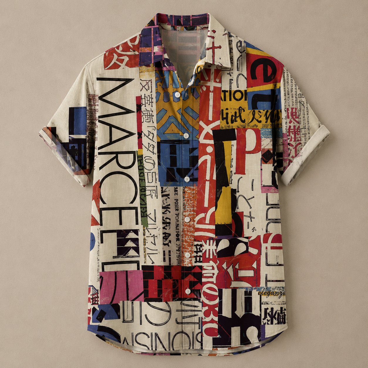 Vintage Retro Shirt Men’s Design Button Shirt Chaosbornwear