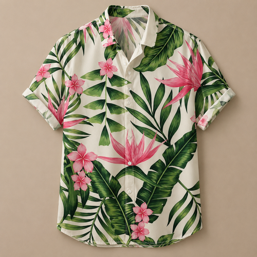 Vintage Retro Shirt Men’s Design Button Shirt Chaosbornwear