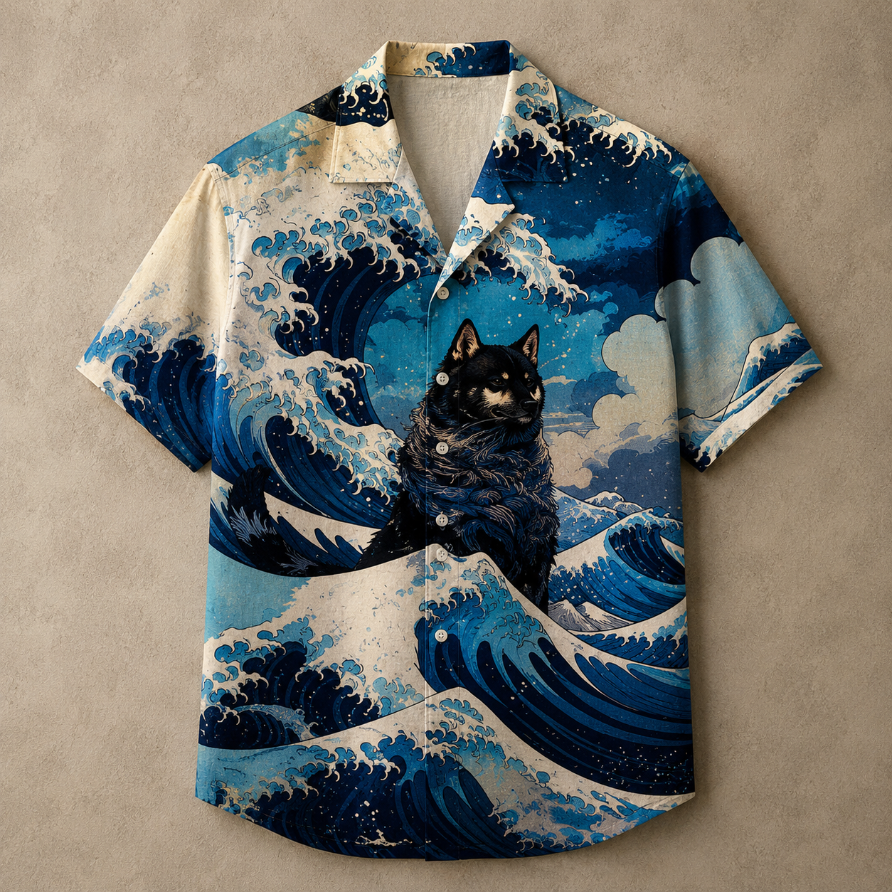 Vintage Retro Shirt Men’s Design Button Shirt Chaosbornwear