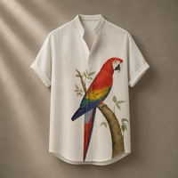 Vintage Retro Shirt Men’s Design Button Shirt Chaosbornwear