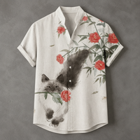 Vintage Retro Shirt Men’s Design Button Shirt Chaosbornwear